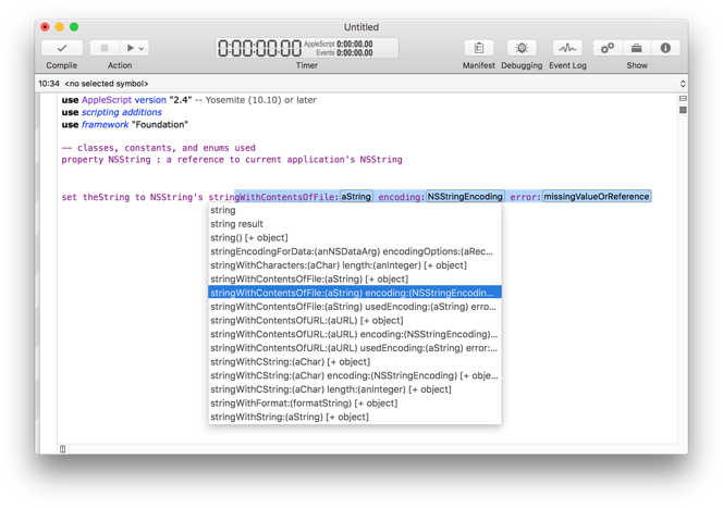 Script Debugger for Mac 8.0.2 序号版 - 优秀的AppleScript调试工具