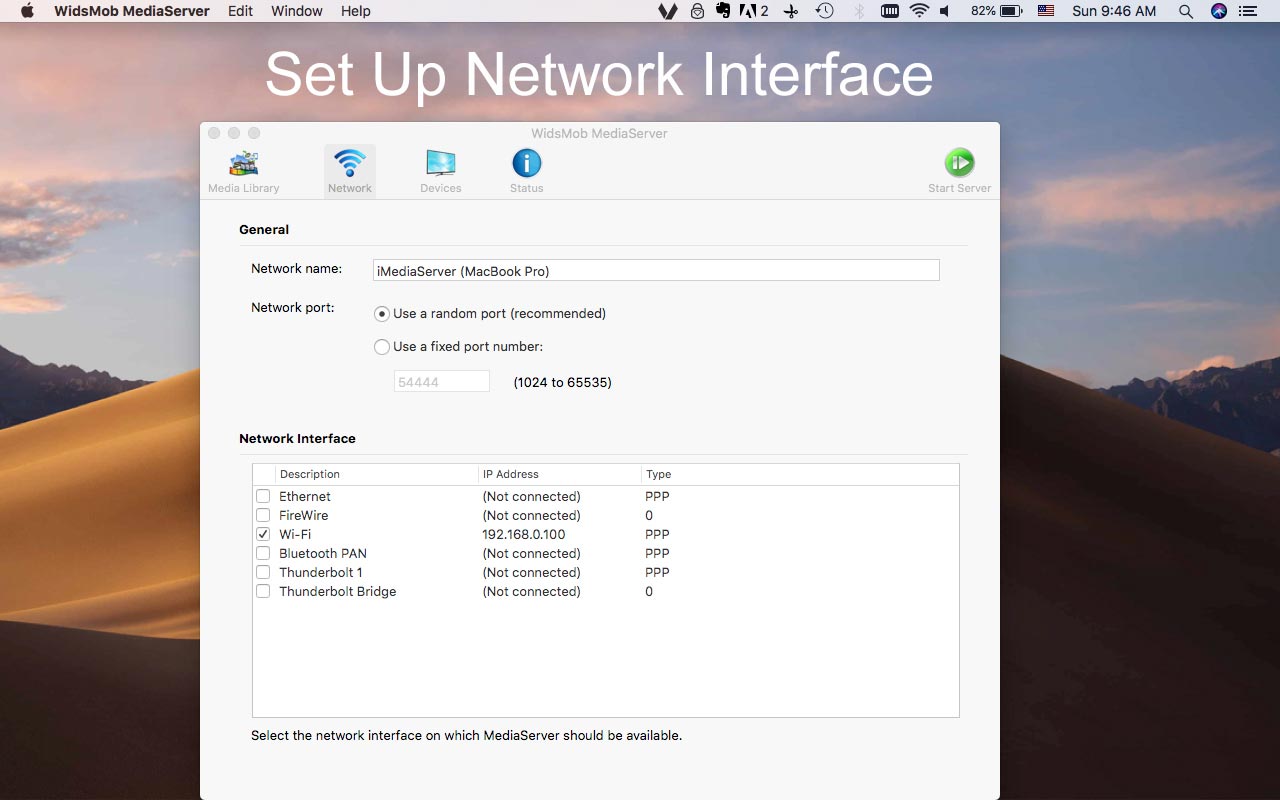 WidsMob MediaServer 2.5 Mac 破解版 UPnP媒体服务器