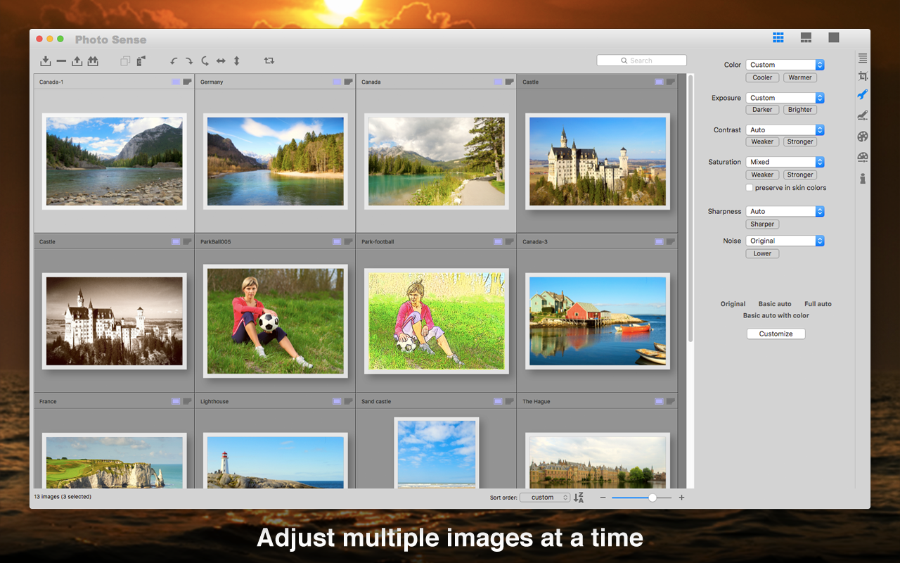 Photo Sense 2.1.3 Mac 破解版 照片批量编辑和增强工具