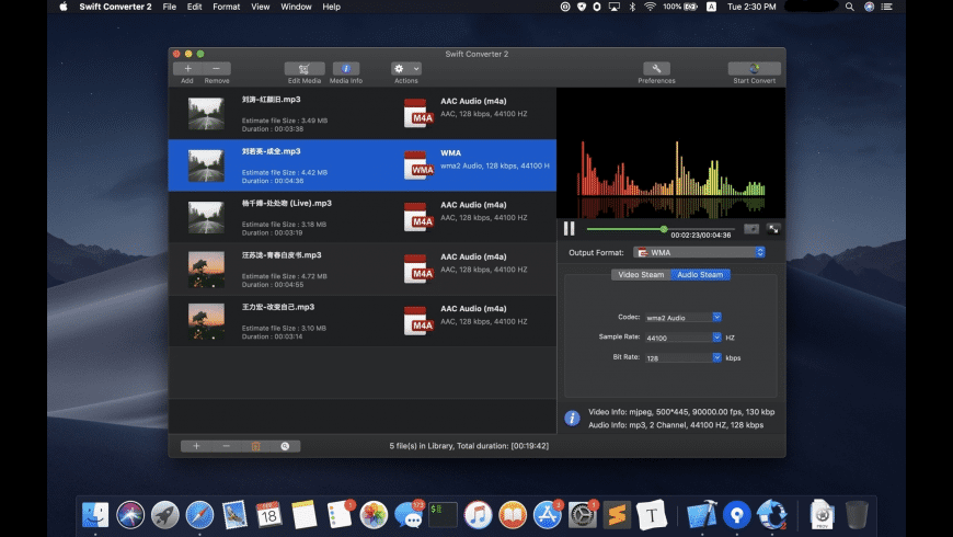 Swift Converter 4.1.0 Mac 破解版 多功能视频转换编辑工具