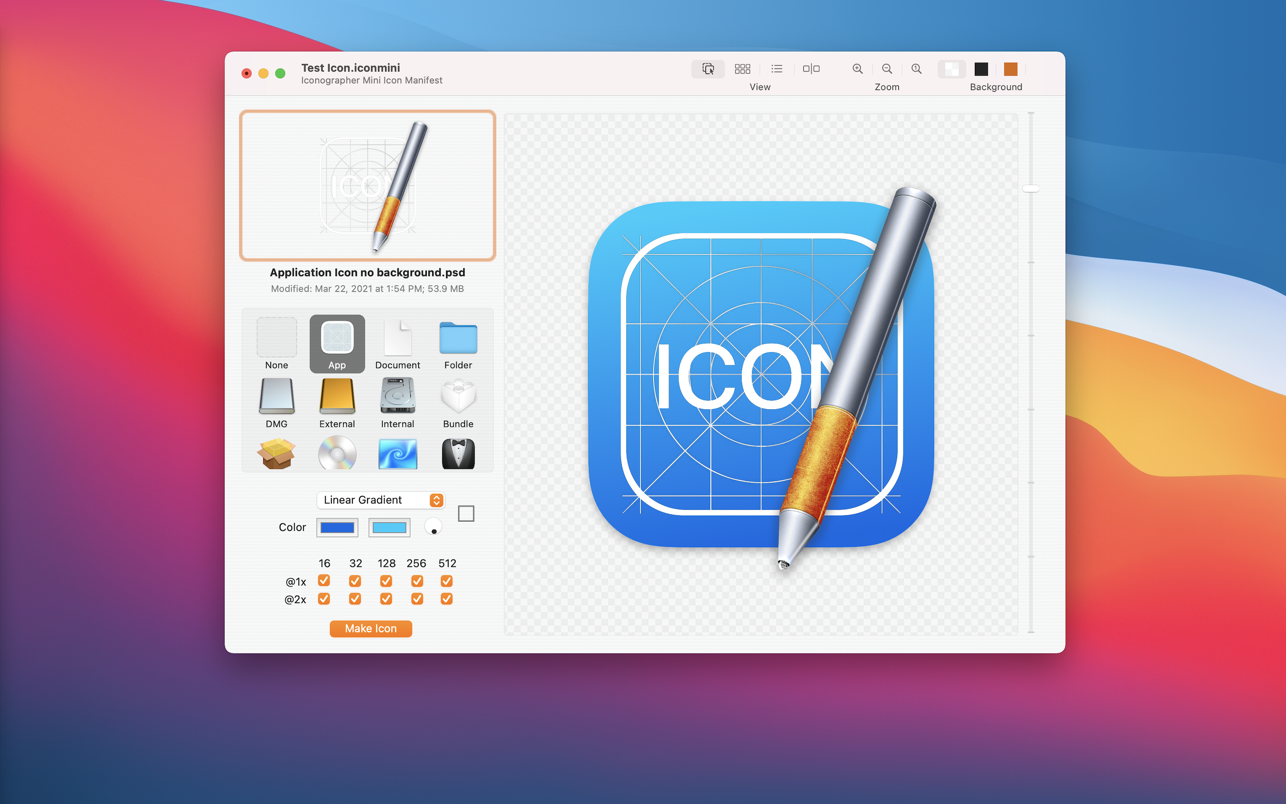 Iconographer Mini 1.2 Mac 破解版 图标设计软件