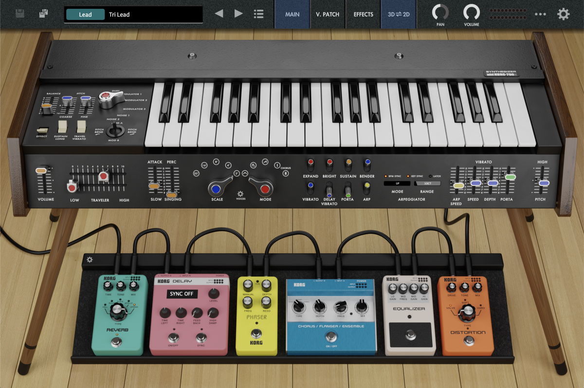 KORG Software MiniKORG 700s 1.0.1 Mac 破解版 单声道合成器