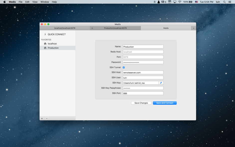 Medis 0.6.0 Mac 破解版 - 漂亮易用的Redis管理应用