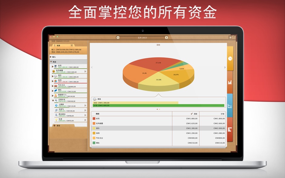 Money(with sync) for Mac 6.6.14 破解版 - 强大的财务管理工具