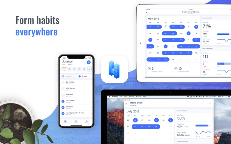 Habitify for Mac 4.0.2 破解版 - 提高提升效率的多功能小应用