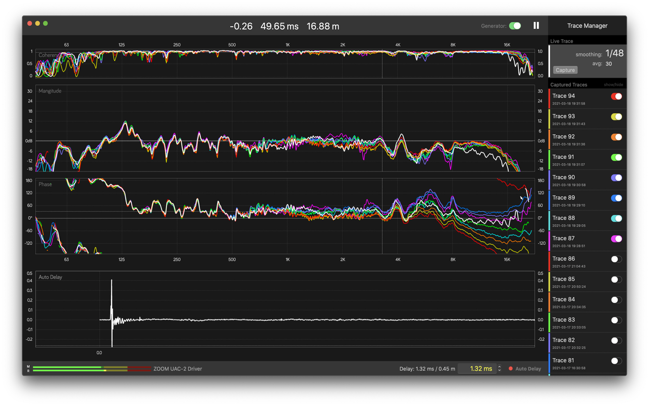 system-eye 1.3.36 Mac 破解版 双通道FFT音频分析仪