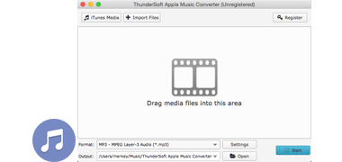 ThunderSoft Apple Music Converter 2.12.20.2014 Mac 破解版 DRM限制解除工具