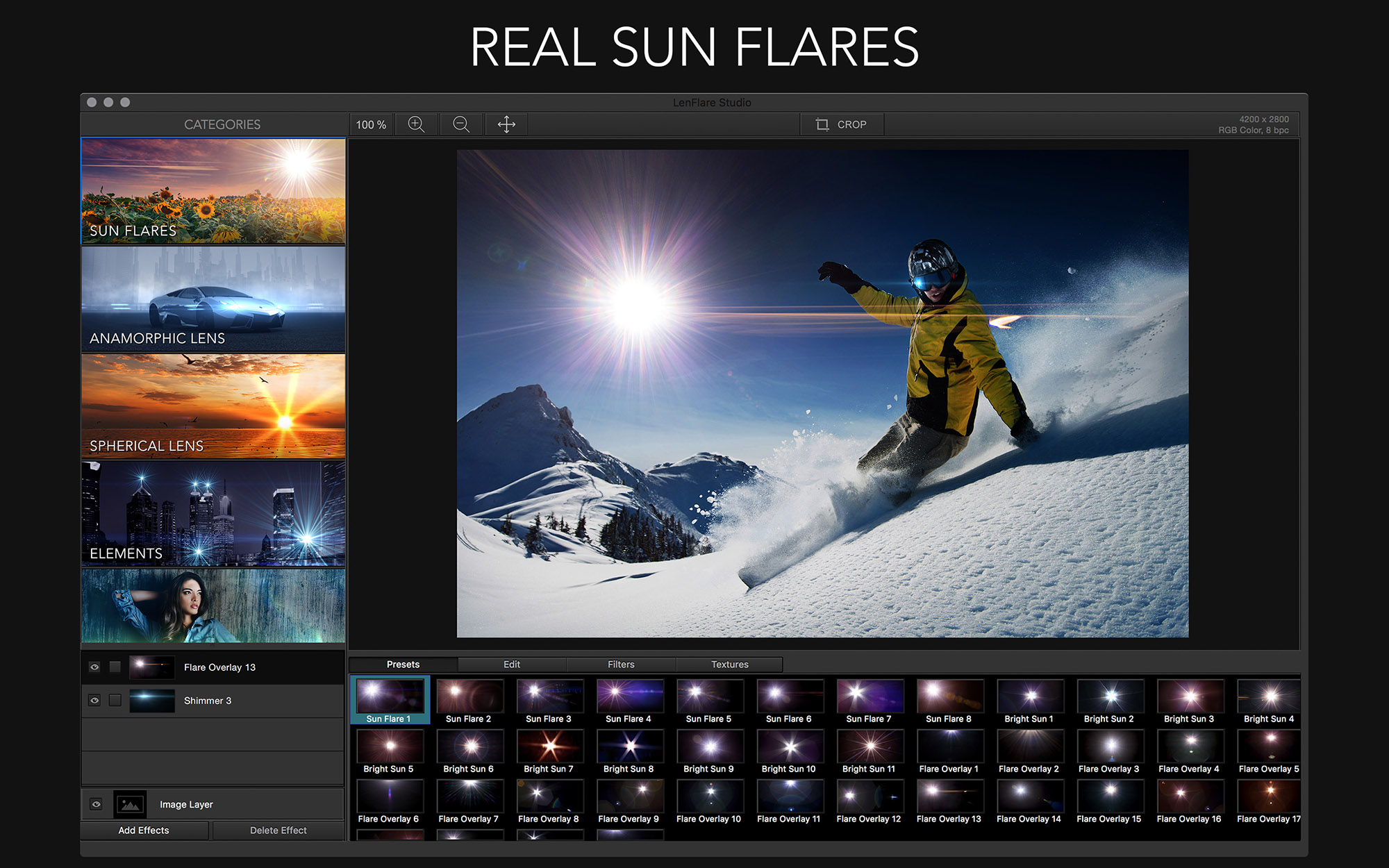 LensFlare Studio 6.8 Mac 破解版 图像处理软件