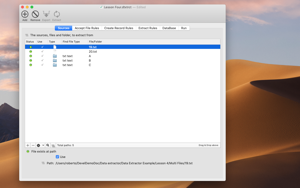 Data Extractor 1.8.3 Mac 破解版 文件数据包提取软件