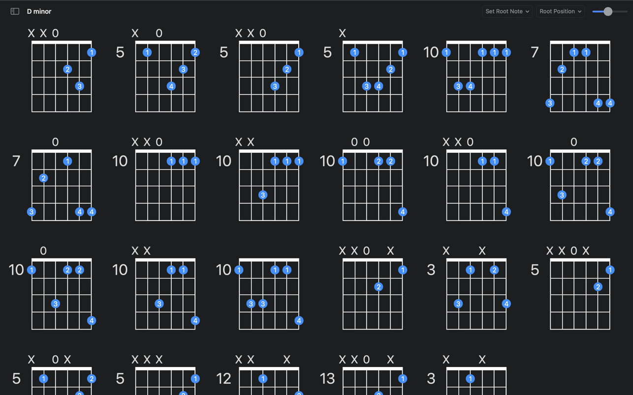 GtrLib Chords Pro 1.3.1 Mac 破解版 吉他和弦库