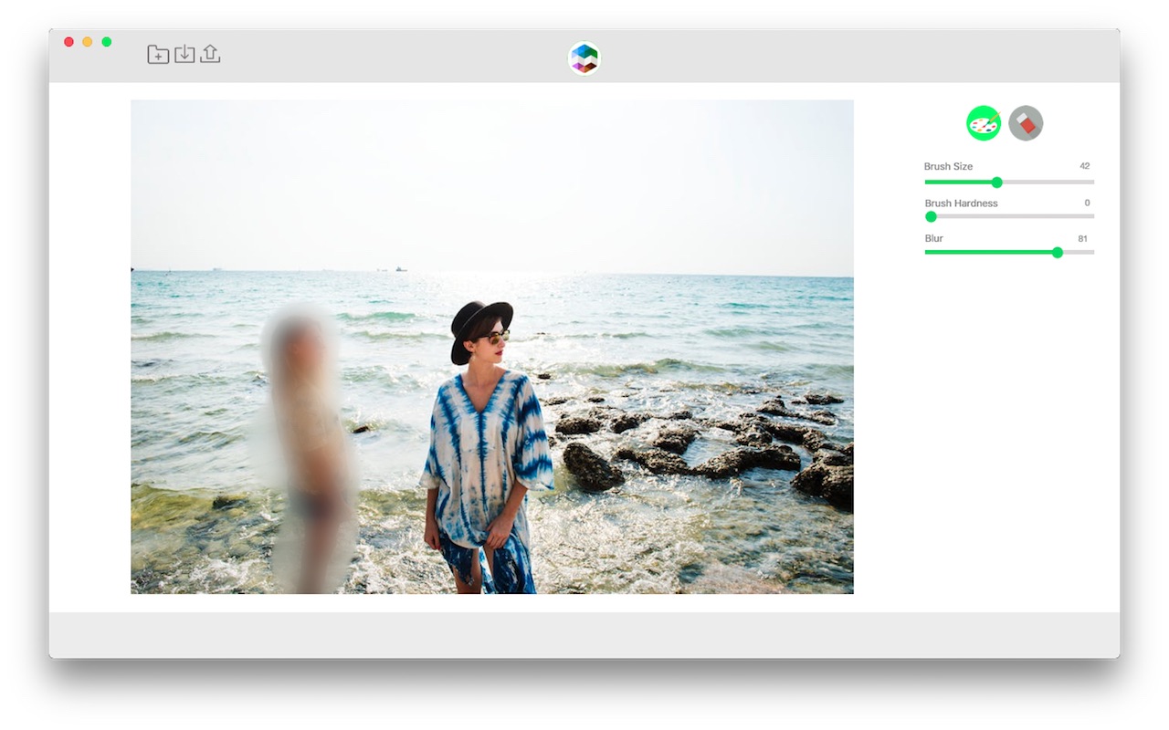 Touch Blur 3.2 Mac 中文破解版 图片智能模糊工具