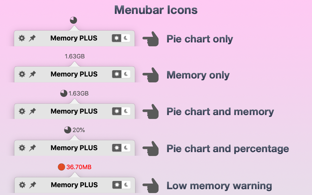 Memory PLUS 2.3 Mac 破解版 内存优化精灵