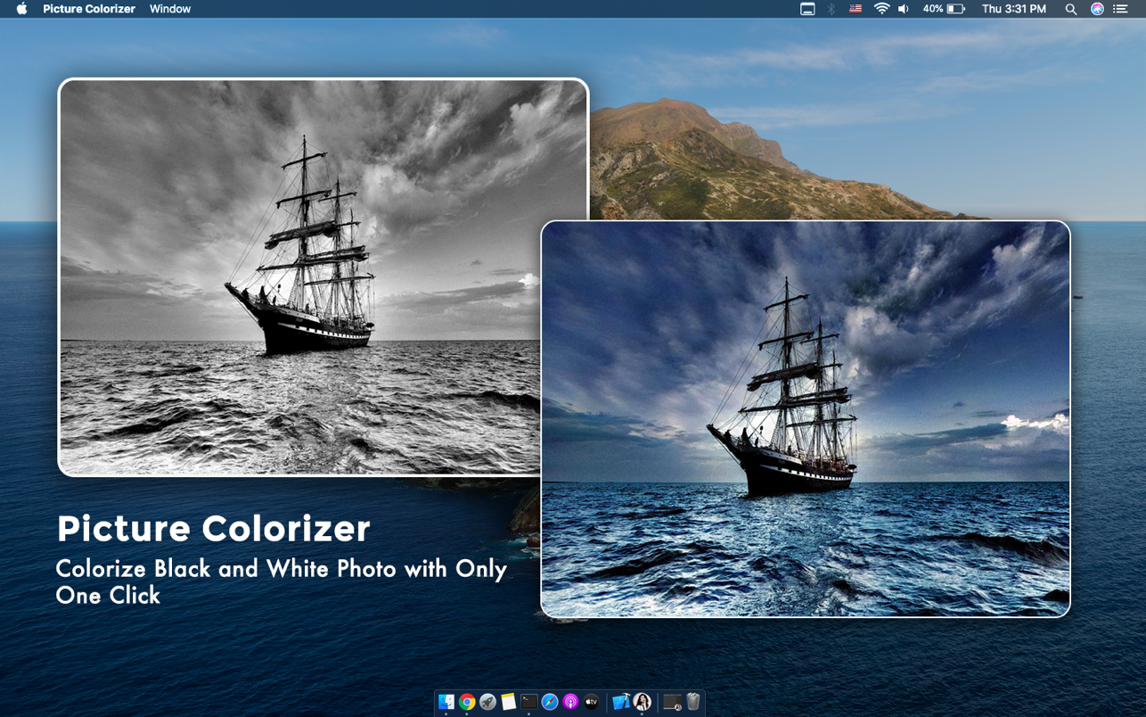 Picture Colorizer 2.0.2 Mac 破解版 AI自动照片着色工具