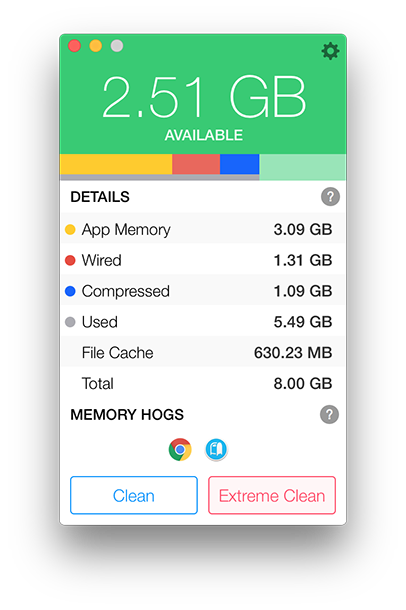 Memory Clean 2 for Mac 6.4 激活版 - Mac 上优秀的内存清理工具