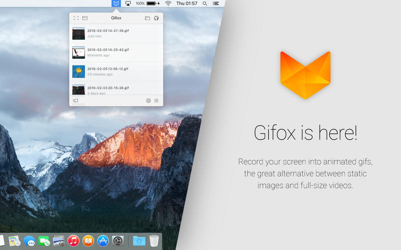Gifox 2.2.5 Mac 破解版 - 实用的Gif动画录制工具