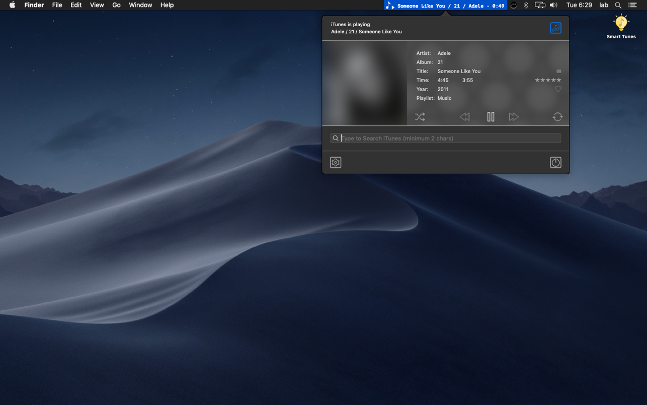Smart Tunes 1.1.14 Mac 破解版 iTunes辅助工具