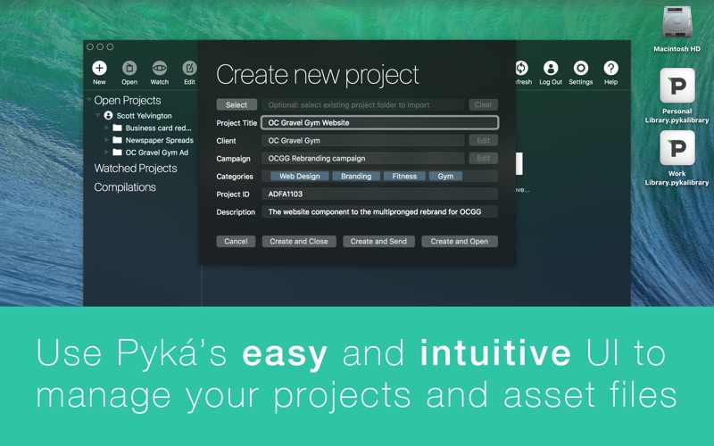 Pyká Unlimited 1.0.20 Mac 破解版 项目管理软件