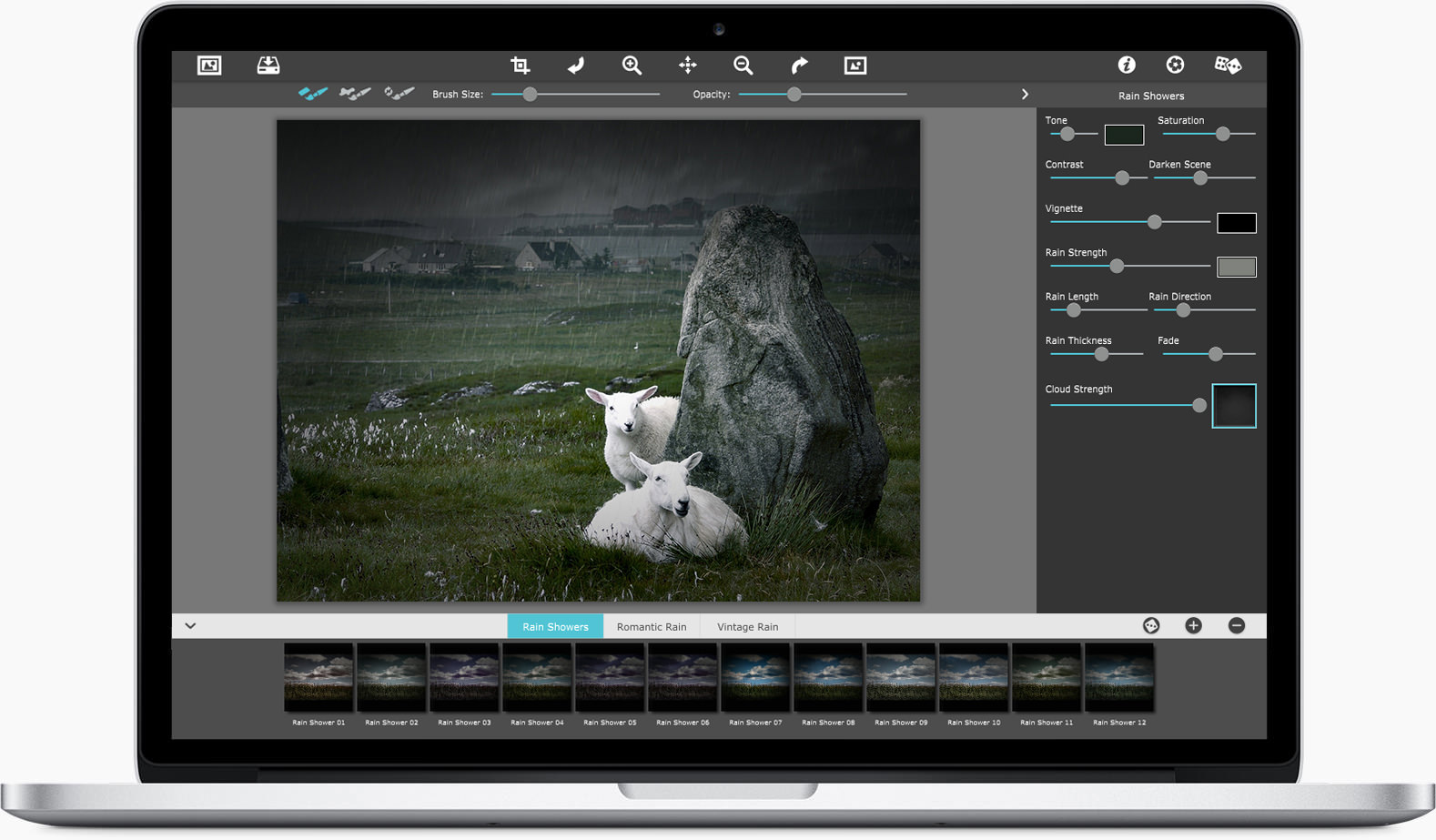 JixiPix Rainy Daze 1.23 Mac 破解版 照片雨滴效果软件