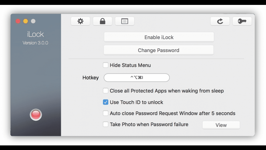 iLock 3.1.1 Mac 中文破解版 Mac上优秀的应用加锁保护工具