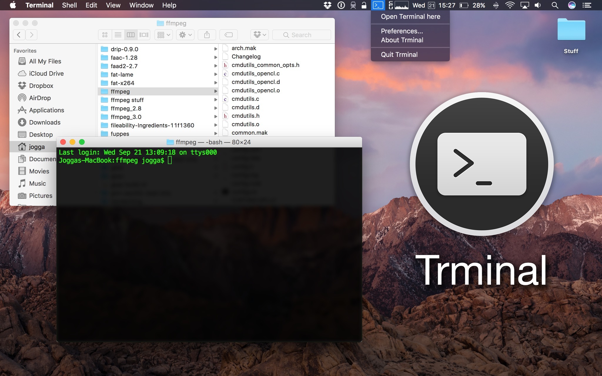 Trminal 1.1 Mac 破解版 - 终端快捷方式