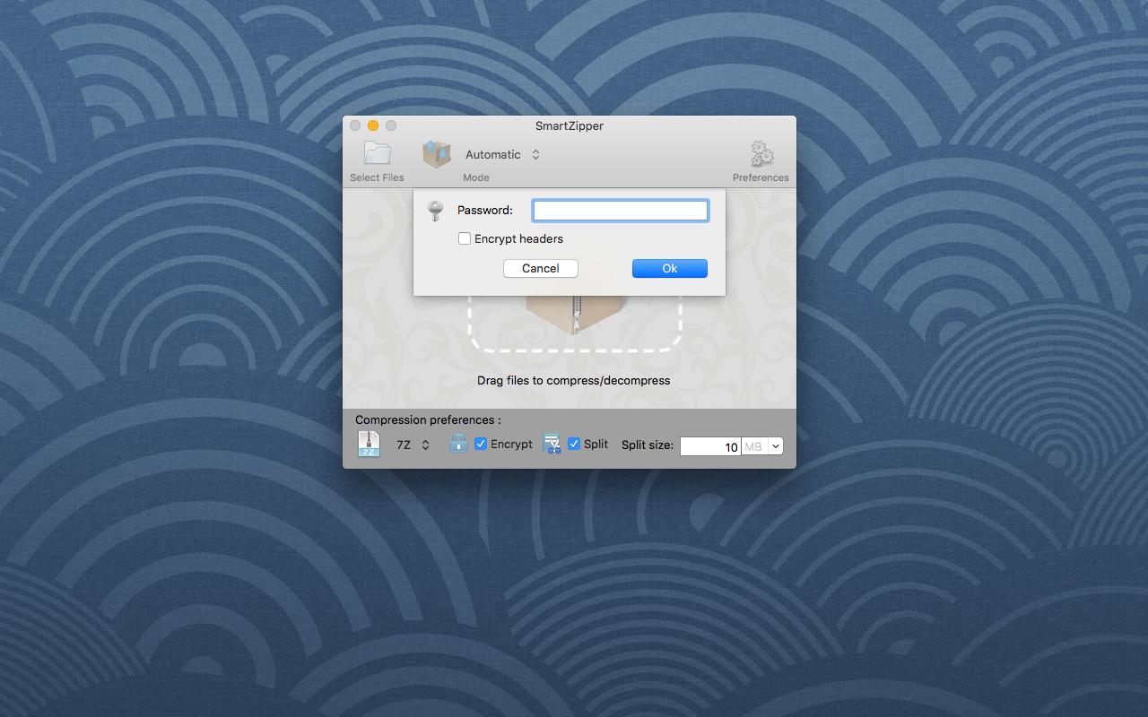 SmartZipper 1.90 Mac 破解版 Mac压缩解压工具