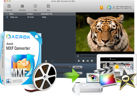 Acrok MXF Converter 7.3.188.1693 Mac 破解版 MXF视频转换器