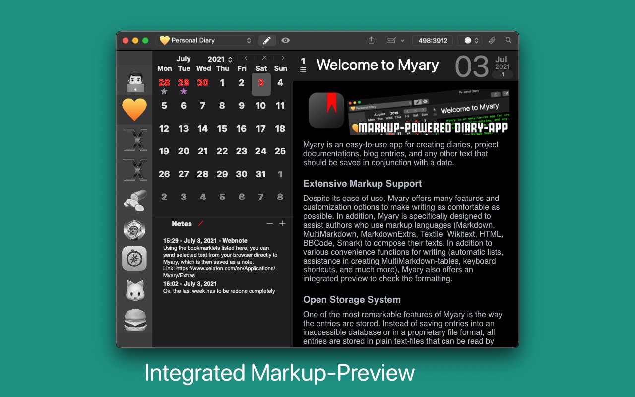 Myary 2.0.7 Mac 破解版 文本创建工具