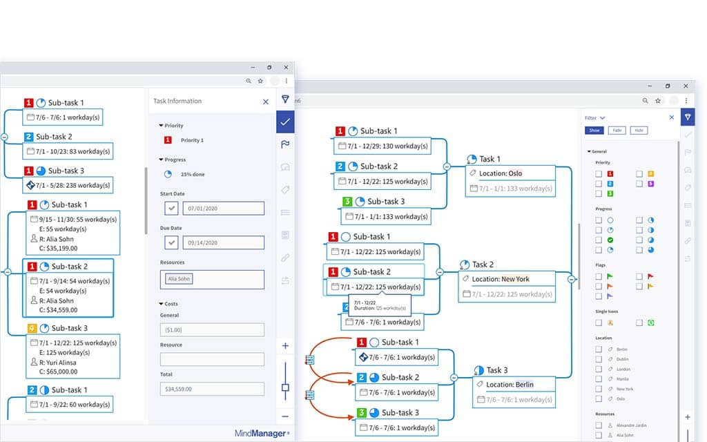 Mindjet MindManager 2020 13.1.115 Mac 破解版 Mac上经典优秀的思维导图软件