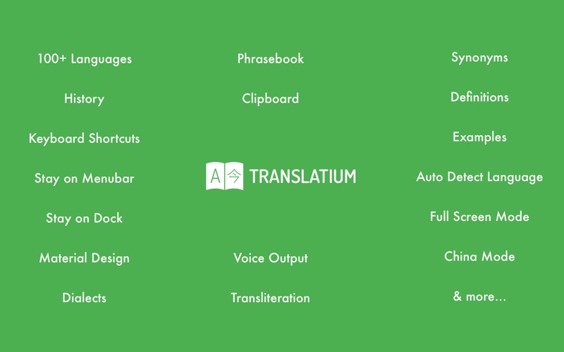 Translatium 14.0.0 Mac 破解版 - 优秀的在线翻译工具