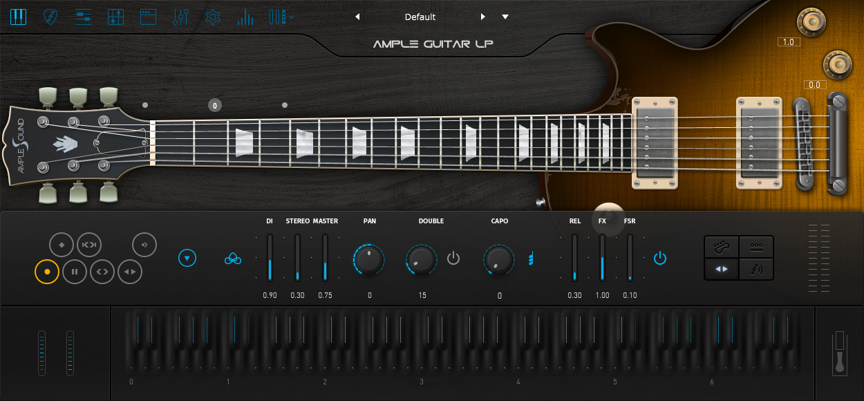 Ample Sound Ample Guitar LP v3.2.0 WiN OSX Mac 破解版 虚拟电吉他AGLP
