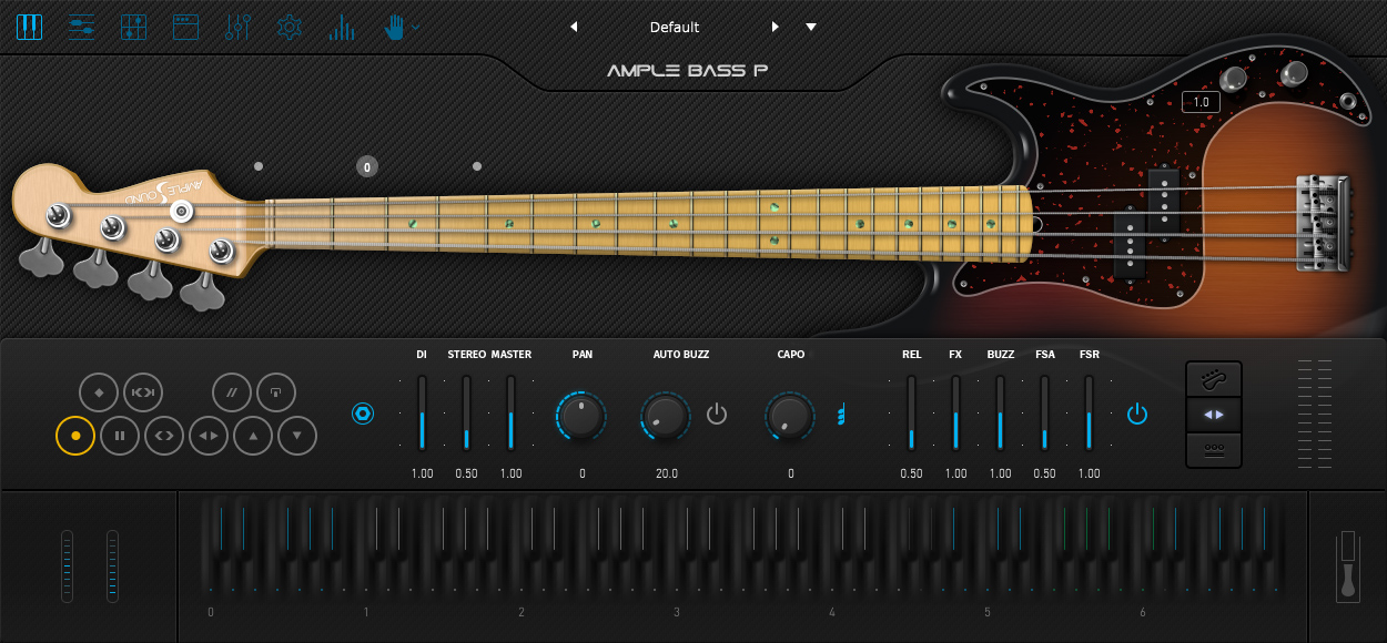 Ample Sound Ample Bass P III Mac 破解版 虚拟贝司乐器
