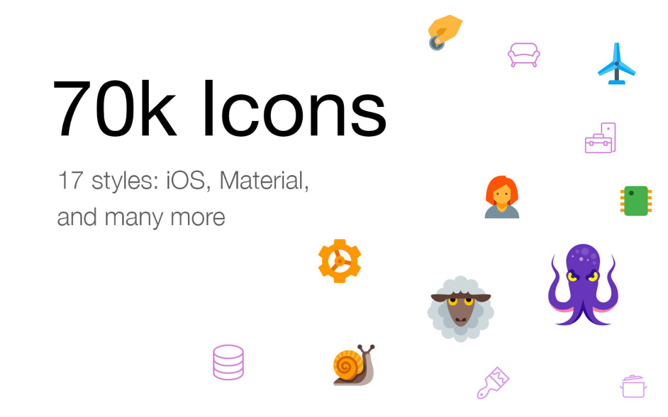 Icons8 for Mac 5.7.4 破解版 - 图标素材大全