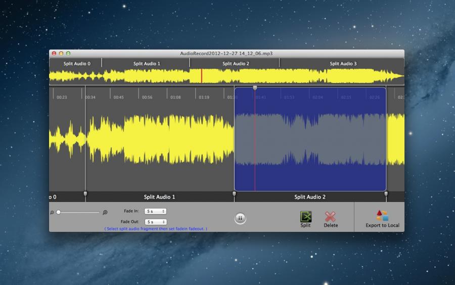 Audio Record Studio Mac 破解版 Mac音频录制播放工具
