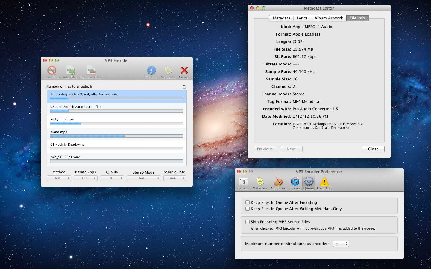 MP3 Encoder Mac 破解版 MP3编码器