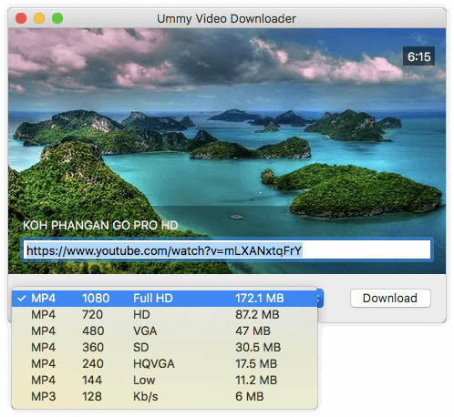 Ummy Video Downloader 1.71 Mac 破解版 - 优秀的在线视频下载工具