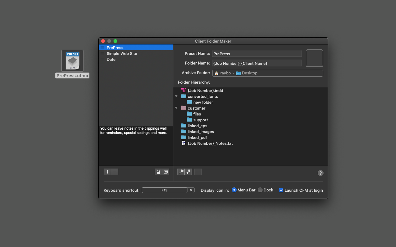 Client Folder Maker Mac 破解版 通用文件夹创建和管理工具