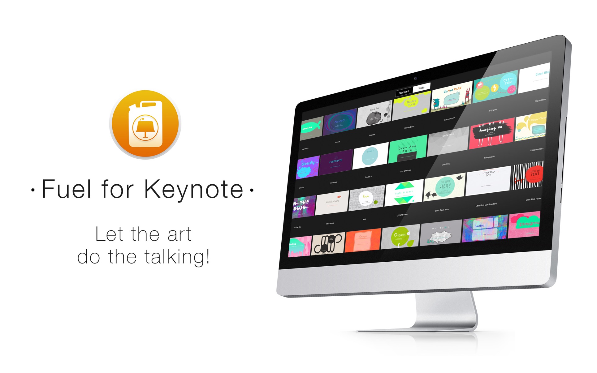 Fuel for Keynote Mac 破解版 Mac上精美的Keynote模板合集