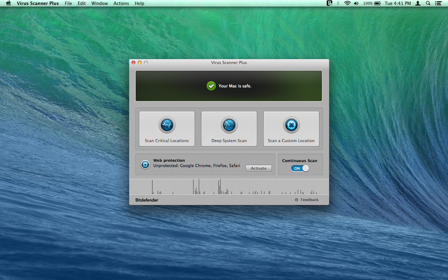 Virus Scanner Plus Mac 破解版 Mac上的杀毒软件