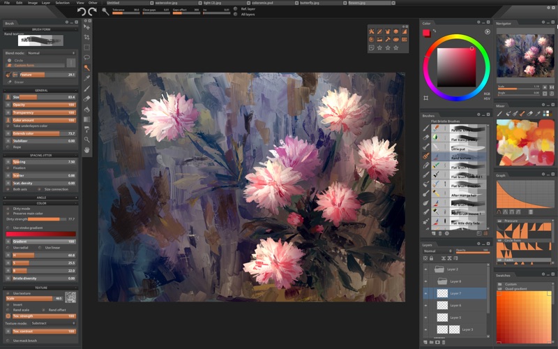 Paintstorm Studio for Mac 2.43.120120 破解版 - 专业PS数字绘画工具