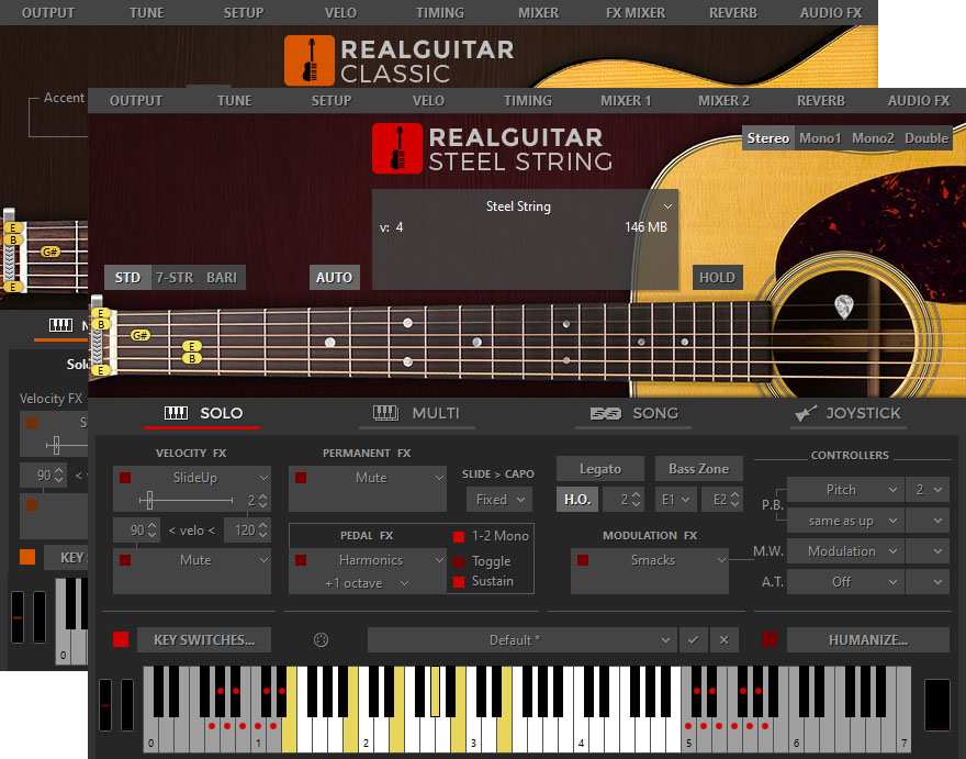 MusicLab RealGuitar 5.0.2.7433 Mac 破解版 - 木吉他音源采样软件