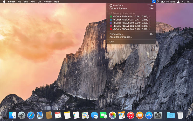 ColorSnapper 2 1.6.4 Mac 破解版 - 优秀的屏幕取色工具