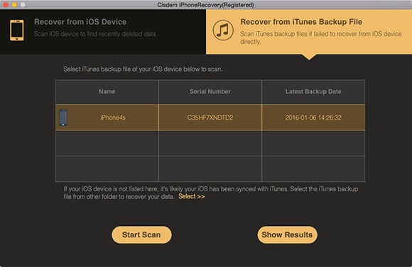 Cisdem iPhone Recovery Mac 破解版 iPhone数据恢复软件-(iMacSO.com)下载插图1
