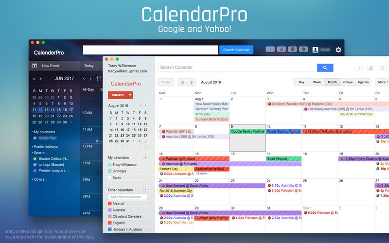CalendarPro for Google 3.6 Mac 破解版 - 谷歌日历工具