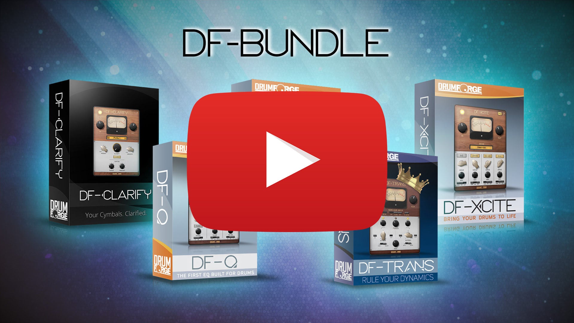 Drumforge DF-Bundle 1.0 Mac 破解版 鼓声混音插件包