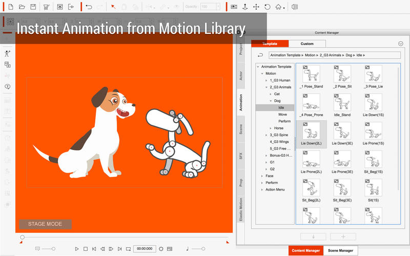 CrazyTalk Animator 3.31.3514.2 Mac 破解版 - 二维动画软件