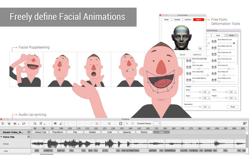 CrazyTalk Animator 3.31.3514.2 Mac 破解版 - 二维动画软件