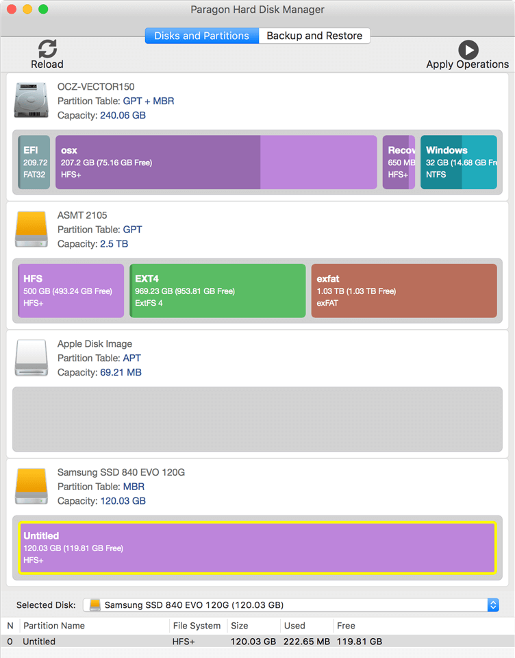 Paragon Hard Disk Manager 1.3.873 Mac 破解版 强大的磁盘管理工具