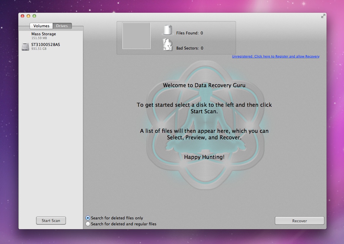 Mac Data Recovery Guru 5.0 Mac 破解版 专业数据恢复软件
