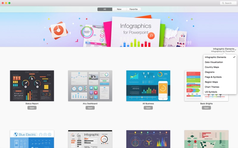 Infographics - PPT Templates for Mac 1.2.3 破解版 - PPT模板