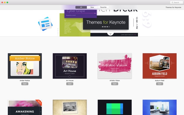 Theme Lab – Templates for Keynote Mac 5.4.2 激活版 - Keynote模板